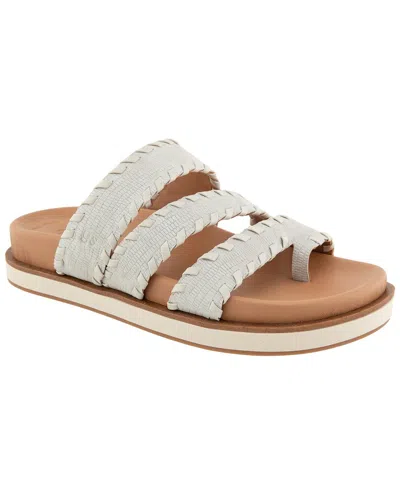 Gentle Souls Niles Leather Sandal In White