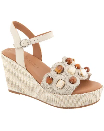 Gentle Souls Nolina Nubuck Espadrille In Multi