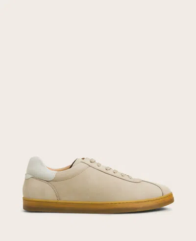 Gentle Souls Nyle Nubuck Sneaker In Taupe