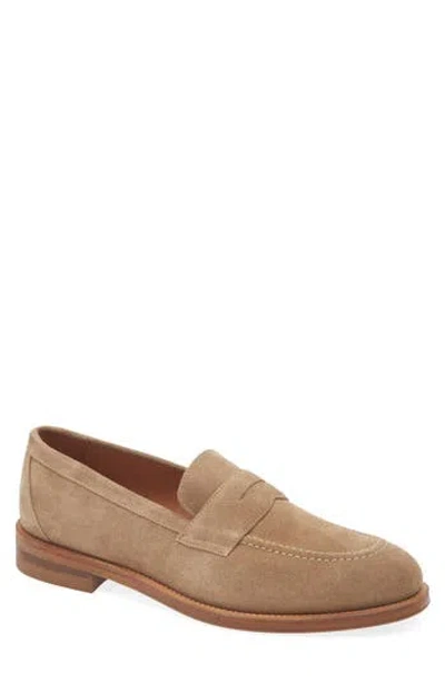 Gentle Souls Porto Penny Loafer In Neutral
