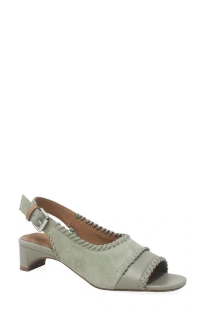 Gentle Souls Samarra Slingback Sandal In Gray