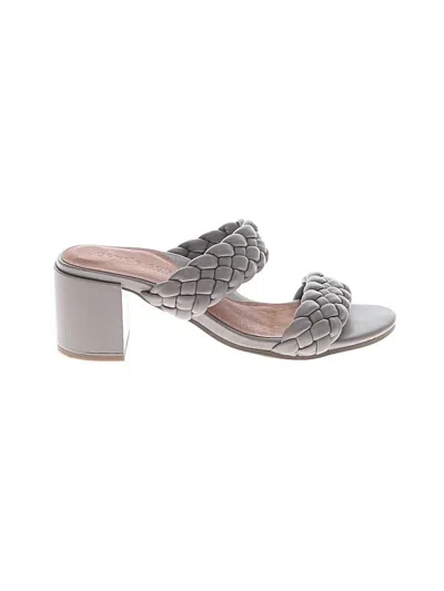 Pre-owned Gentle Souls Sandals In Gray