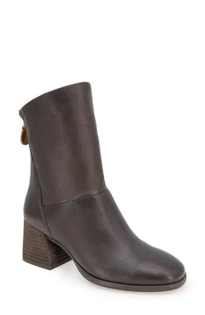 Gentle Souls Saranac Leather Bootie In Multi