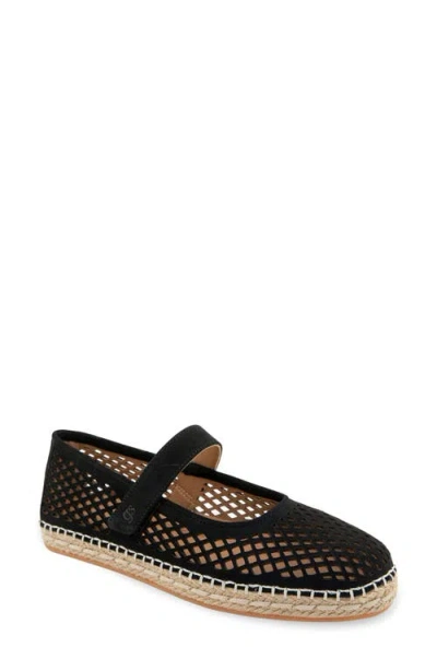 Gentle Souls Sienna Mary Jane Flat In Black
