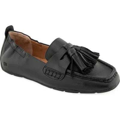 Gentle Souls Sophie Kiltie Driving Loafer In Black