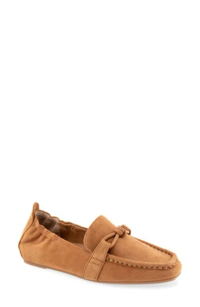 Gentle Souls Sophie Knot Loafer In Brown