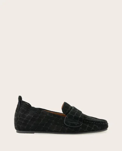 Gentle Souls - Sophie Suede Embossed Loafer