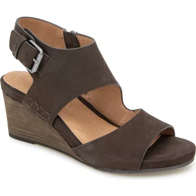 Gentle Souls Tilly Wedge Sandal In Brown