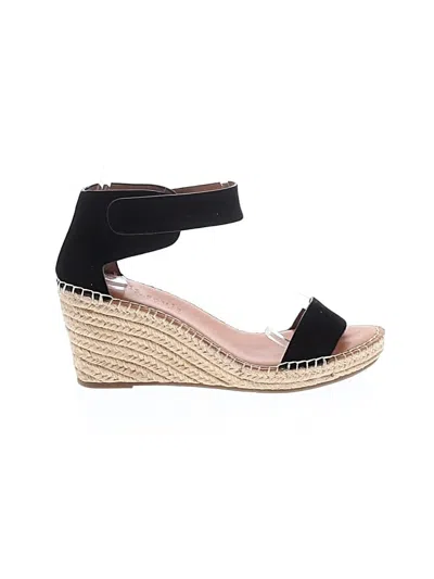 Pre-owned Gentle Souls Wedges In Black