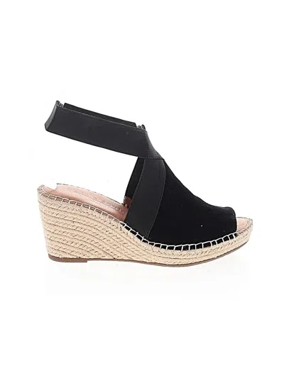 Pre-owned Gentle Souls Wedges In Black