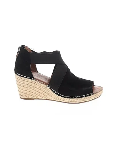 Pre-owned Gentle Souls Wedges In Black