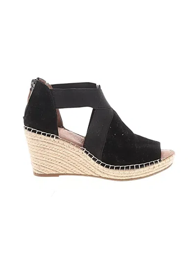 Pre-owned Gentle Souls Wedges In Black