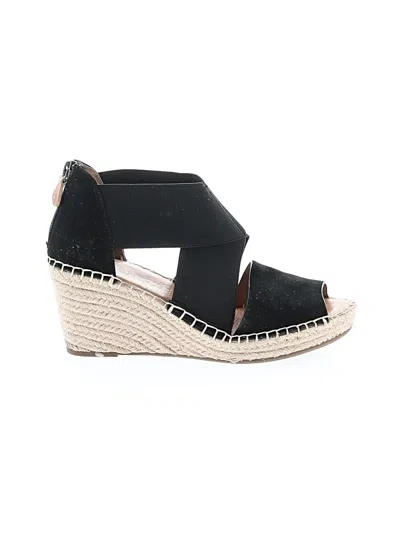 Pre-owned Gentle Souls Wedges In Black