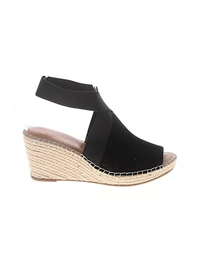 Pre-owned Gentle Souls Wedges In Black