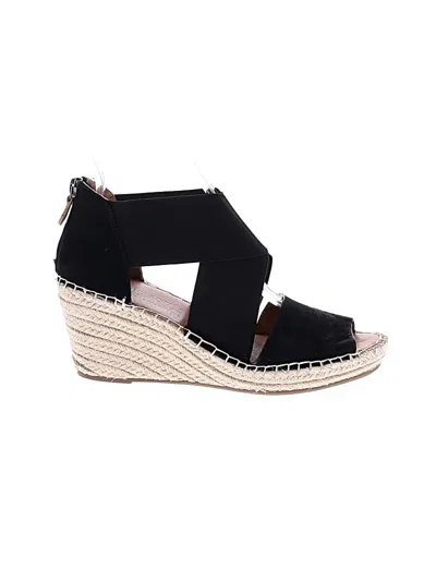 Pre-owned Gentle Souls Wedges In Black