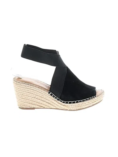 Pre-owned Gentle Souls Wedges In Black