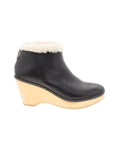 Pre-owned Gentle Souls Wedges In Black