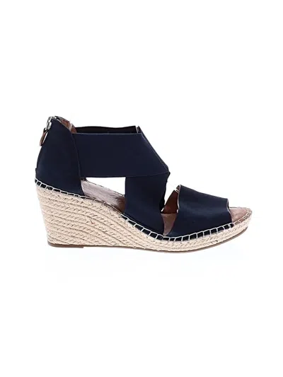 Pre-owned Gentle Souls Wedges In Blue