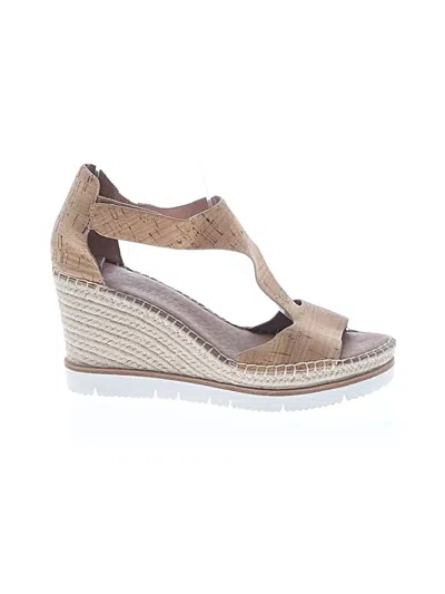 Pre-owned Gentle Souls Wedges In Brown