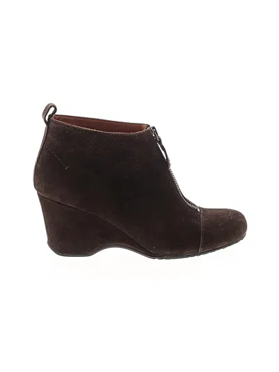 Pre-owned Gentle Souls Wedges In Brown