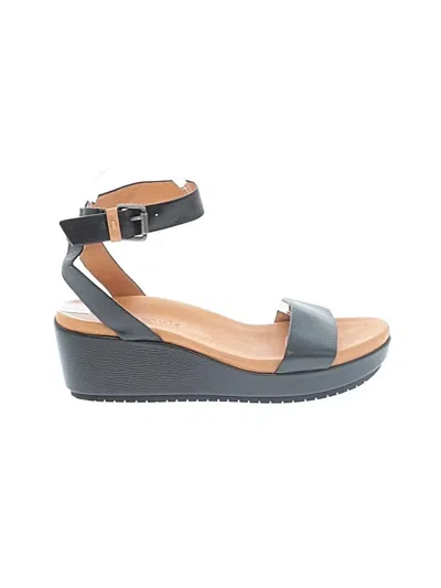 Pre-owned Gentle Souls Wedges In Gray