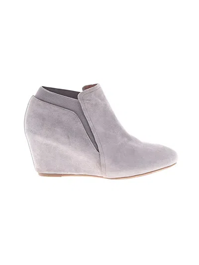 Pre-owned Gentle Souls Wedges In Gray