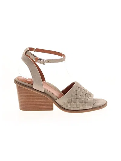 Pre-owned Gentle Souls Wedges In Gray