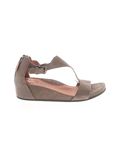 Pre-owned Gentle Souls Wedges In Gray
