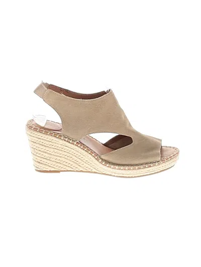 Pre-owned Gentle Souls Wedges In Tan