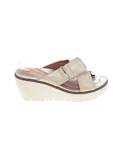 Pre-owned Gentle Souls Wedges In Tan