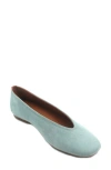 Gentle Souls Willow Woven Flat In Blue