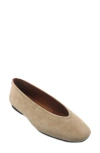 Gentle Souls Willow Woven Flat In Brown