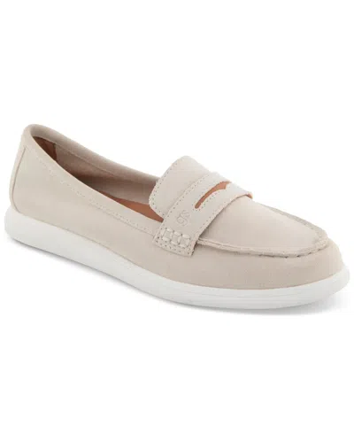 Gentle Souls Bailey Metallic Penny Loafer In Neutral