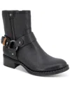 Gentle Souls Women's Barker Moto Booties In Black Leather