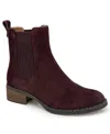 Gentle Souls Women's Best Elastic Booties In Burgundy