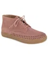 Gentle Souls Cacti Chukka Sneaker In Pink