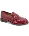 Gentle Souls Women's Cybil Loafer Flats In Red Rio Patent