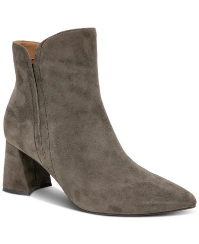 Gentle Souls Women's Danbury Booties In Shitake Suede