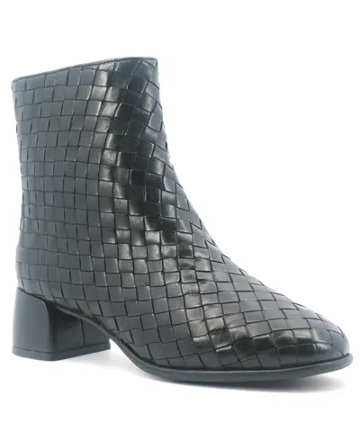 Gentle Souls Elodie Woven Bootie In Black