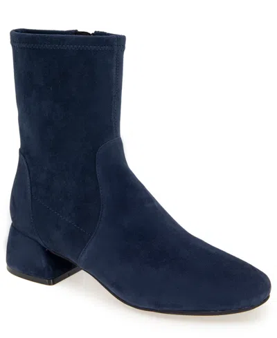 Gentle Souls Women's Emily Block Heel Booties In Blue