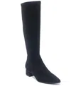 Gentle Souls Women's Gallway Pointy Toe Stretch Tall Boots In Black