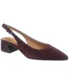 Gentle Souls Women's Georgia Slingback Pumps In Burgundy