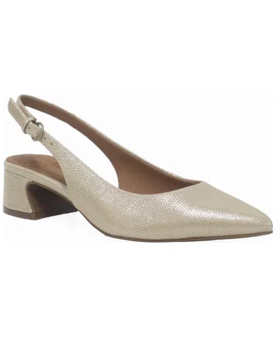 Gentle Souls Women's Georgia Slingback Pumps In Gold