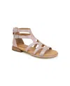 GENTLE SOULS WOMEN'S HALLIE ZIPPER SANDALS