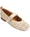 Gentle Souls Women's Karla Perferated Leather Flats In White Perferated Leather
