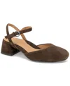 Gentle Souls Women's Lucinda Flats In Chocolate Suede