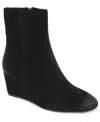 Gentle Souls Women's Nash Zipper Booties In Black