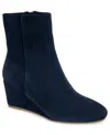 Gentle Souls Women's Nash Zipper Booties In Blue