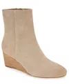 Gentle Souls Women's Nash Zipper Booties In Neutral