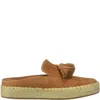 Gentle Souls Women's Rory Espedrille Sandal In Cognac In Green